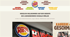 Desktop Screenshot of burgerking-aurich.de